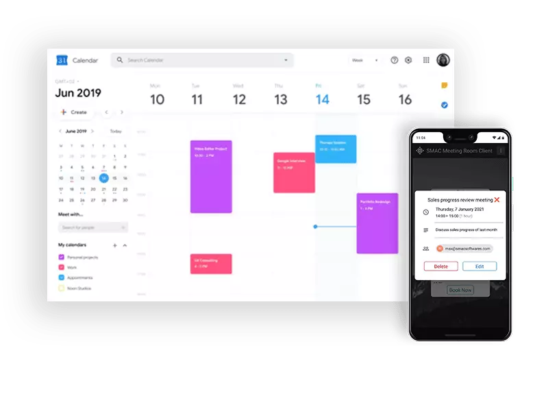 Integrate with your daily calendar
