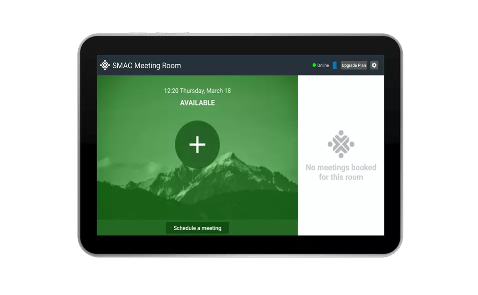 SMAC Meeting Room App is a modern